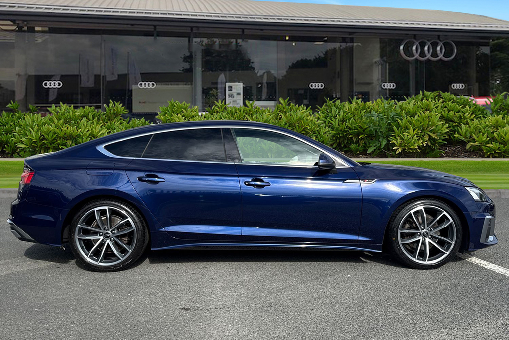 Audi A5 S Line 35 Tdi 163 Ps S Tronic Blue #3