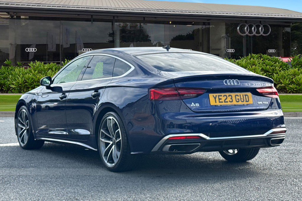 Audi A5 S Line 35 Tdi 163 Ps S Tronic Blue #2