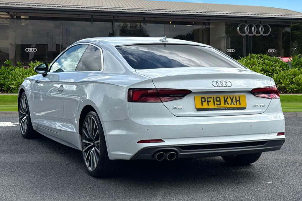 Audi A5 40 Tdi S Line S Tronic White #2