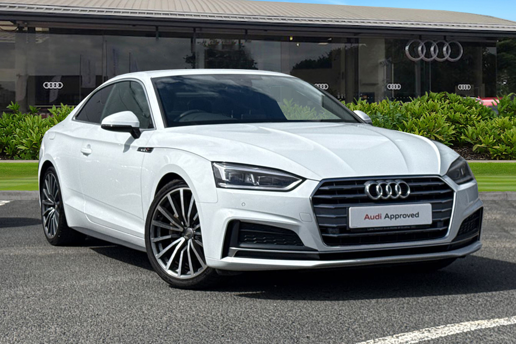 Audi A5 Coup- S Line 40 Tdi 190 Ps S Tronic White