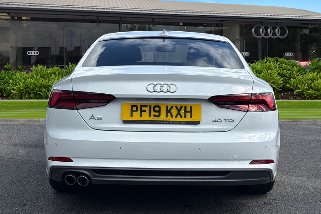 Audi A5 Coup- S Line 40 Tdi 190 Ps S Tronic White #4