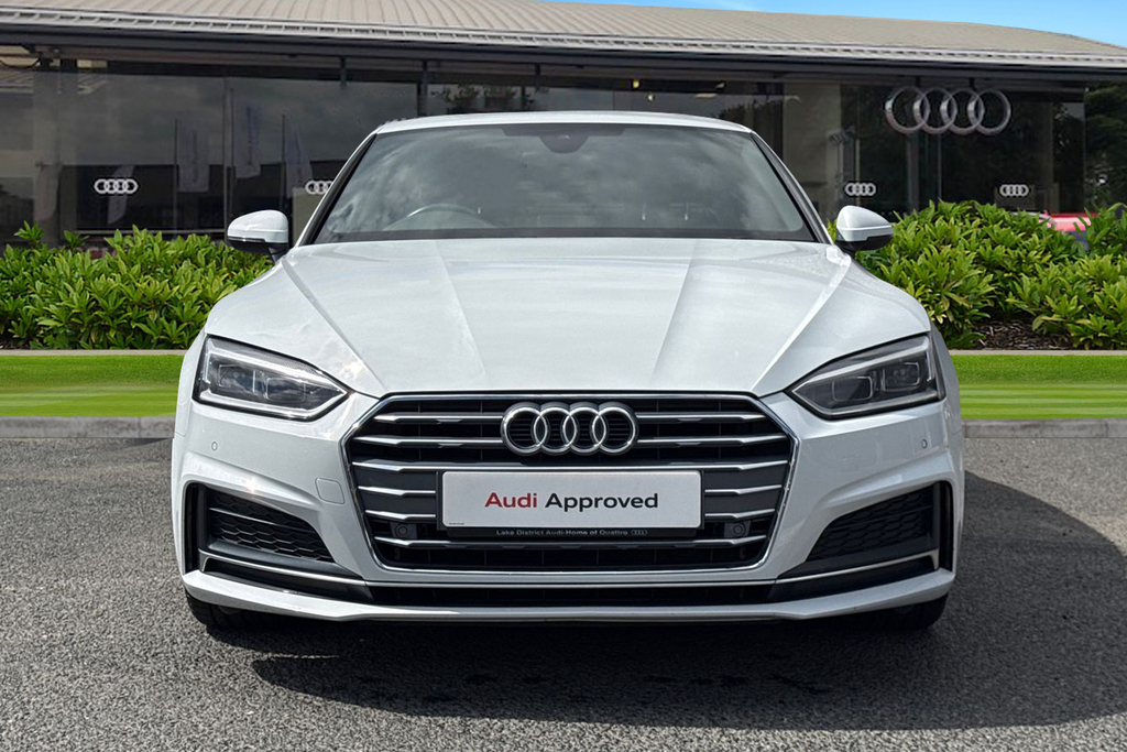 Audi A5 Coup- S Line 40 Tdi 190 Ps S Tronic White #5