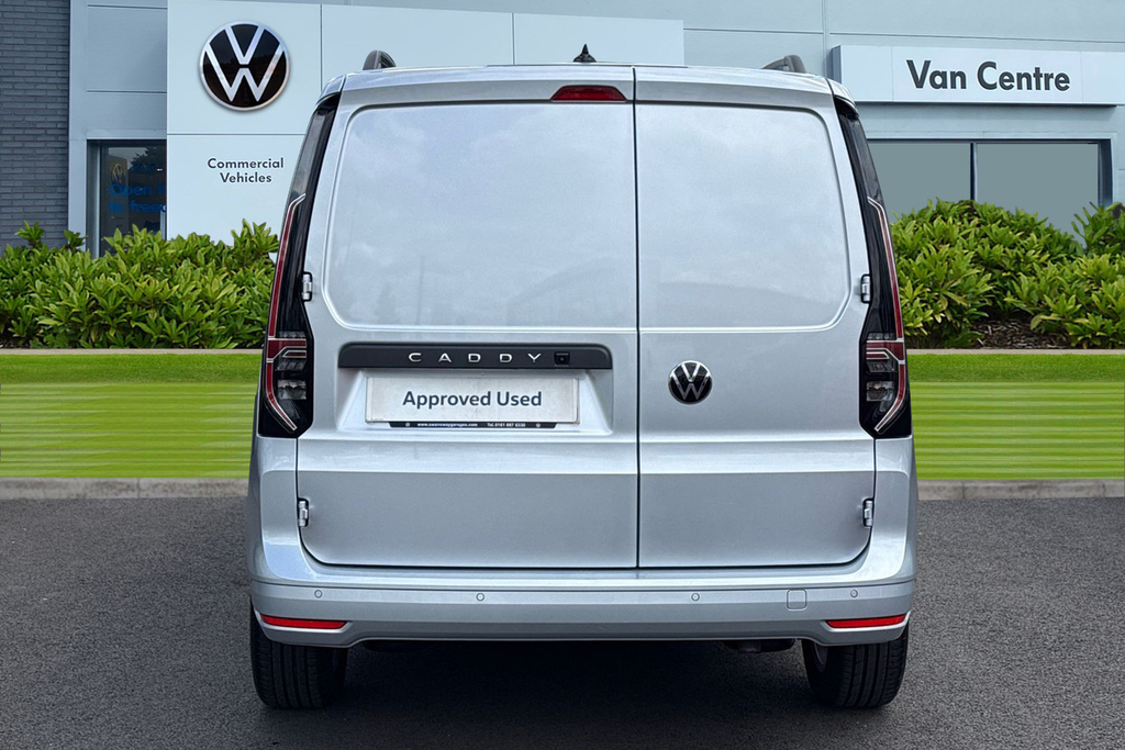 Volkswagen Caddy 2.0 Tdi 122Ps Commerce Pro Van Dsg Silver #4