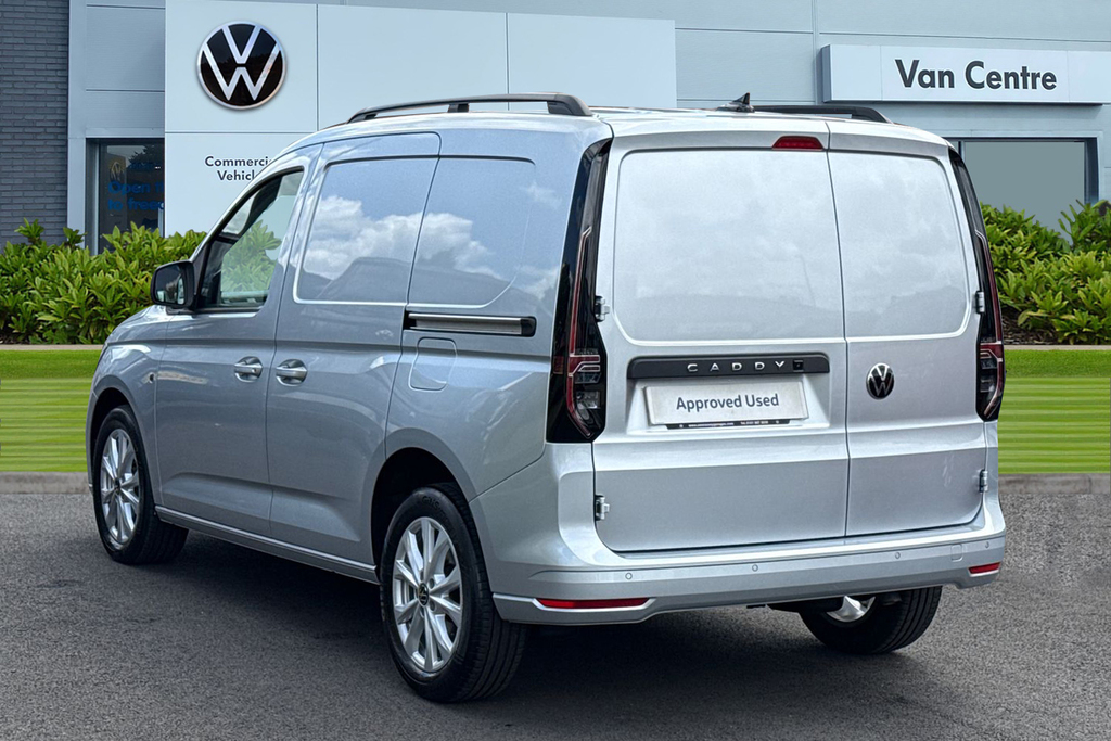 Volkswagen Caddy 2.0 Tdi 122Ps Commerce Pro Van Dsg Silver #2