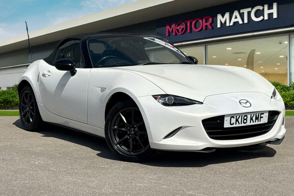 Mazda MX-5 1.5 Skyactiv-g Sport Nav Euro 6 White
