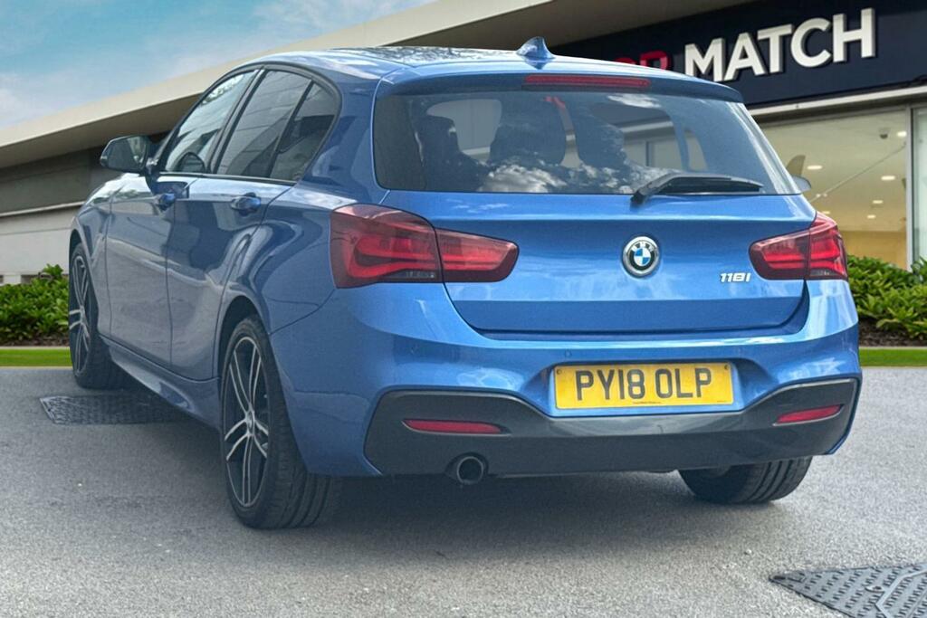 BMW 1 Series 1.5 118I M Sport Shadow Edition Euro 6 Ss Blue #2