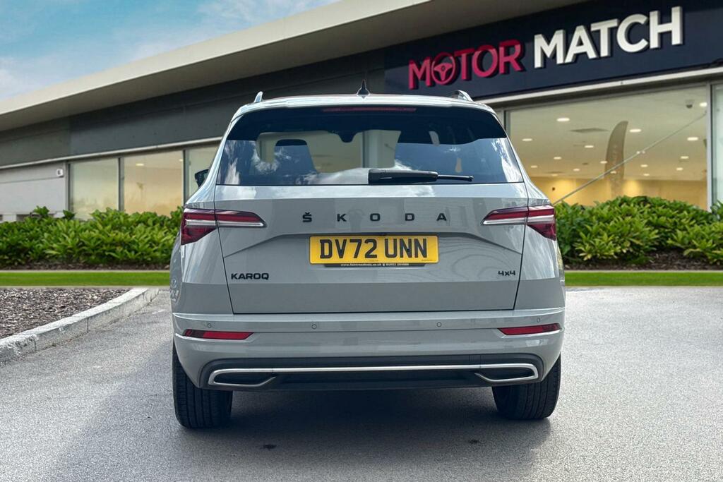 Skoda Karoq 2.0 Tsi Sportline Dsg 4Wd Euro 6 Ss Grey #4