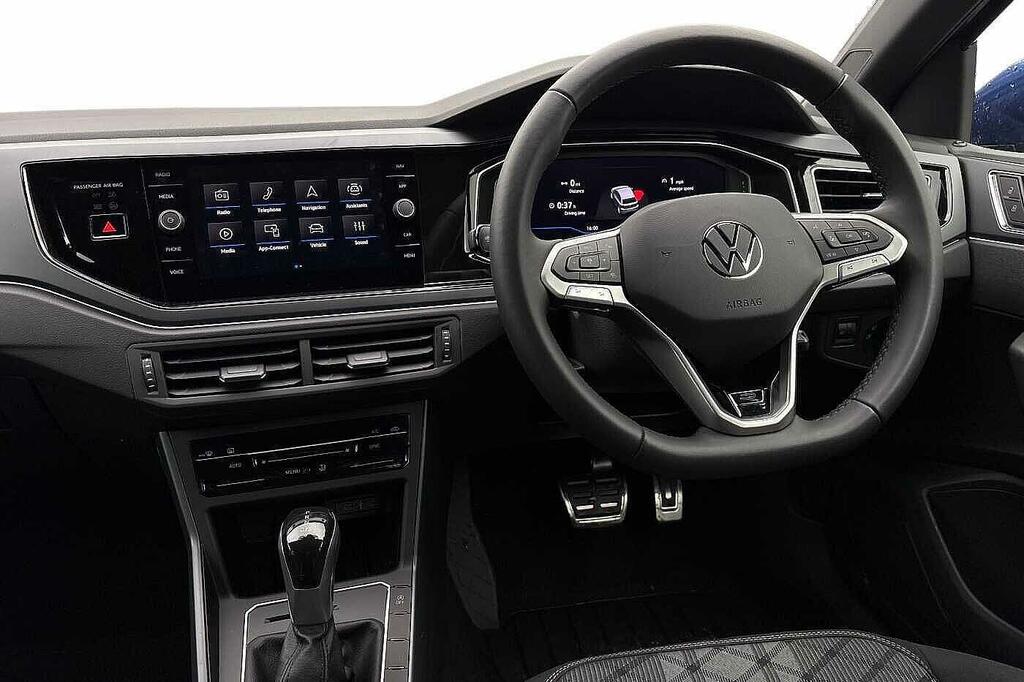 Volkswagen Polo 1.0 Tsi 115 R-line Dsg Blue #2