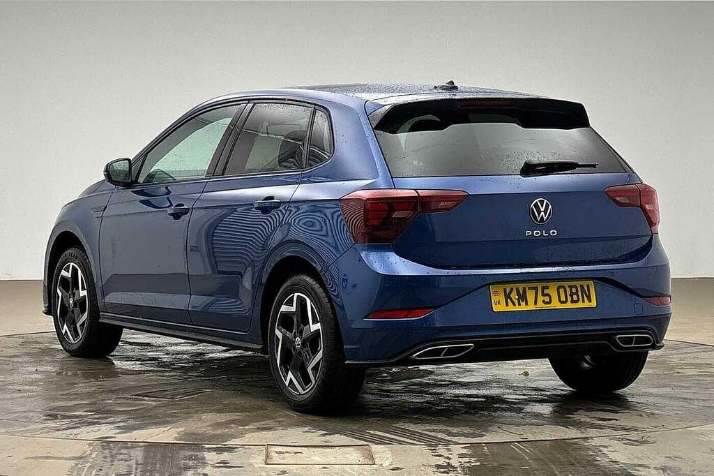 Volkswagen Polo 1.0 Tsi 115 R-line Dsg Blue #3
