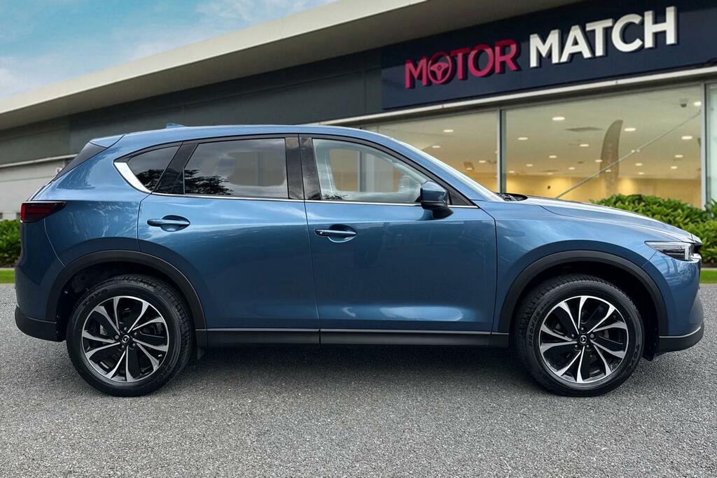 Mazda CX-5 2.0 E-skyactiv G Mhev Exclusive-line Euro 6 Blue #3