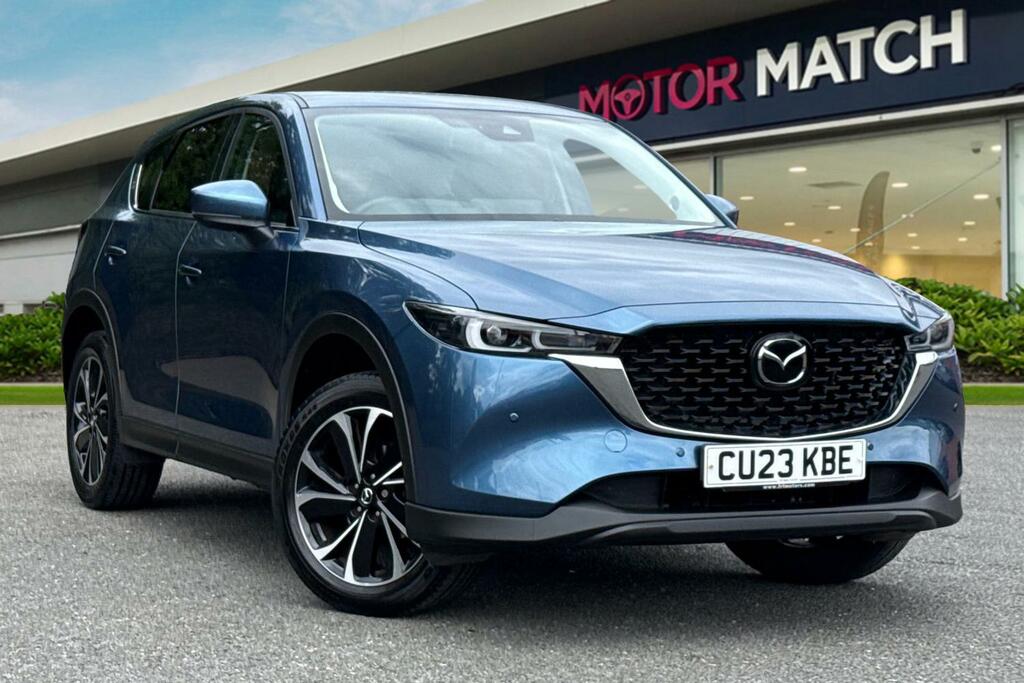 Mazda CX-5 2.0 E-skyactiv G Mhev Exclusive-line Euro 6 Blue