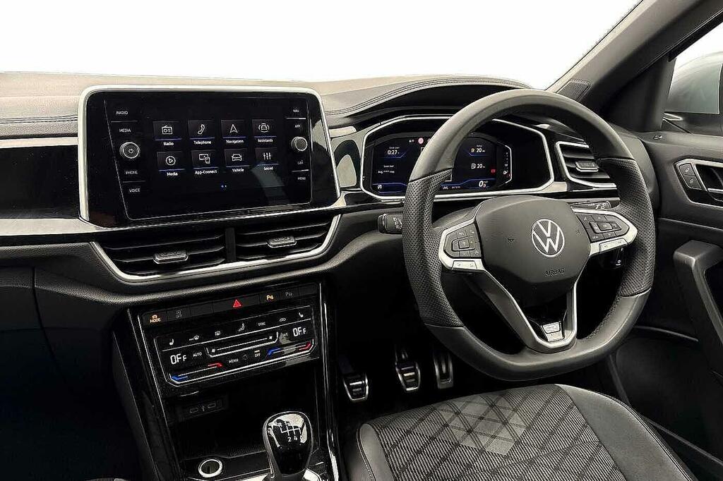 Volkswagen T-Roc 1.5 Tsi R-line Silver #2
