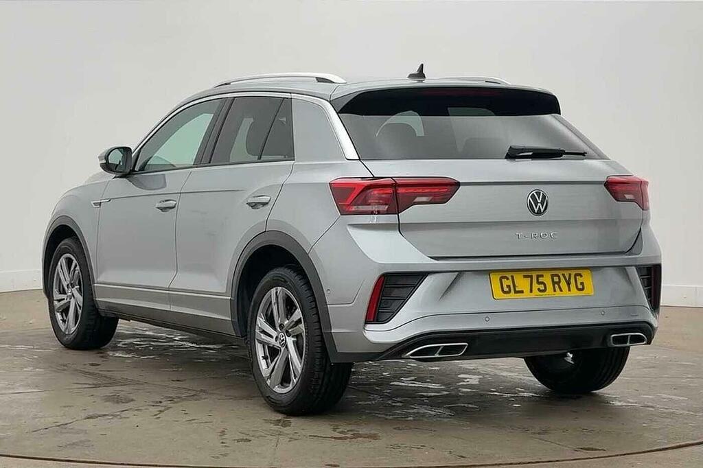 Volkswagen T-Roc 1.5 Tsi R-line Silver #3
