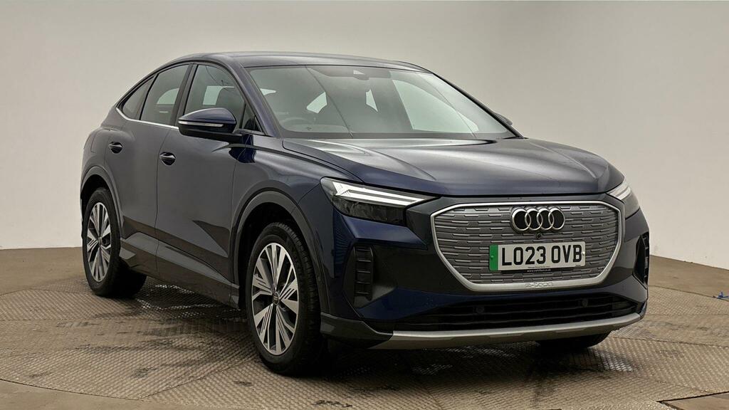 Audi Q4 E Tron Q4 Sportback Sport 40 E-tron 150,00 Kw Blue