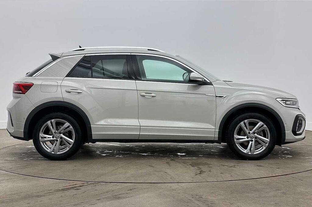 Volkswagen T-Roc 1.5 Tsi R-line Grey #4