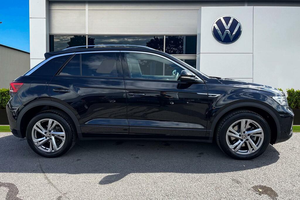 Volkswagen T-Roc 2.0 Tdi 150 Evo R-line Dsg Led Performance He GL75EUO Black #3