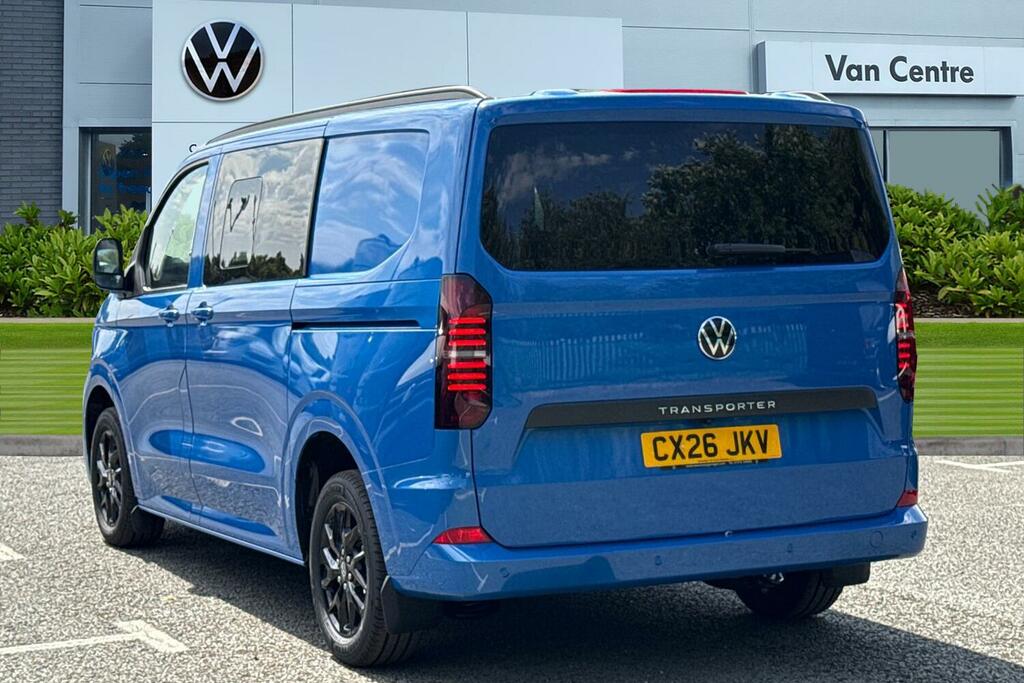 Volkswagen Transporter 2.0 Tdi T32 Commerce Pro Kombi Double Cab Dies Blue #2