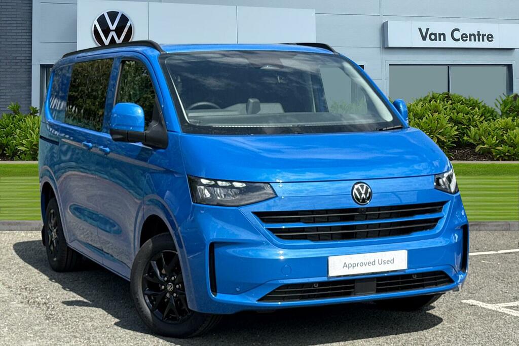 Volkswagen Transporter 2.0 Tdi T32 Commerce Pro Kombi Double Cab Dies Blue