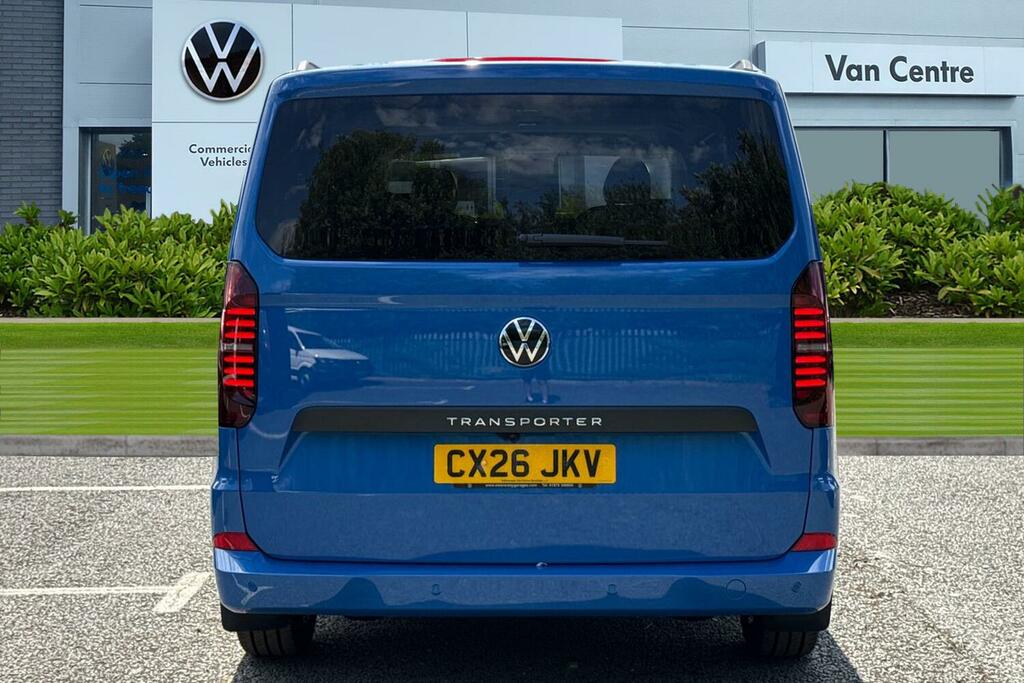 Volkswagen Transporter 2.0 Tdi T32 Commerce Pro Kombi Double Cab Dies Blue #4