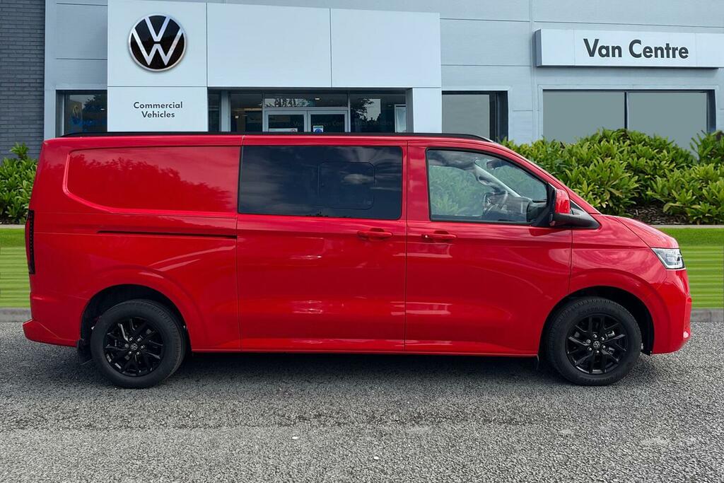 Volkswagen Transporter 2.0 Tdi T32 Commerce Pro Kombi Double Cab Dies Red #3