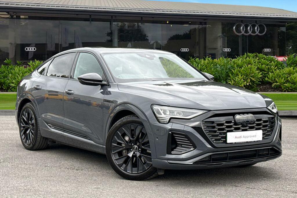 Audi Q8 e tron Sportback Black Edition 55 E-tron Quattro 300,00 K Grey