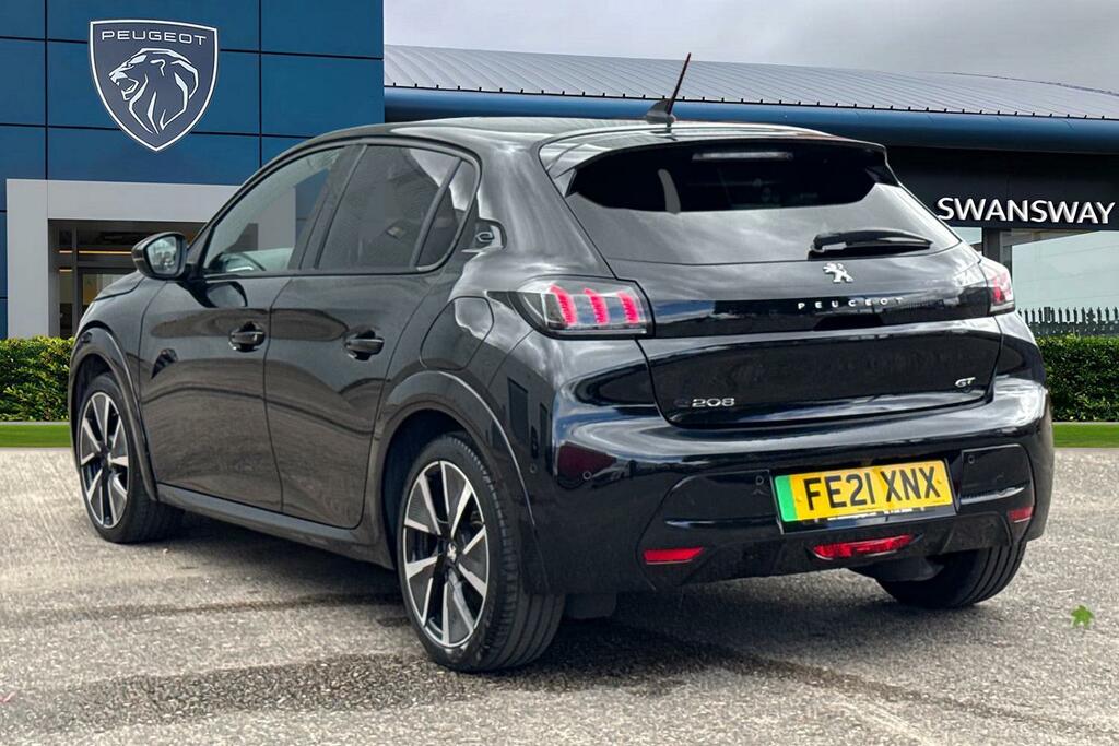 Peugeot e-208 50Kwh Gt Premium Hatchback 136 Black #2