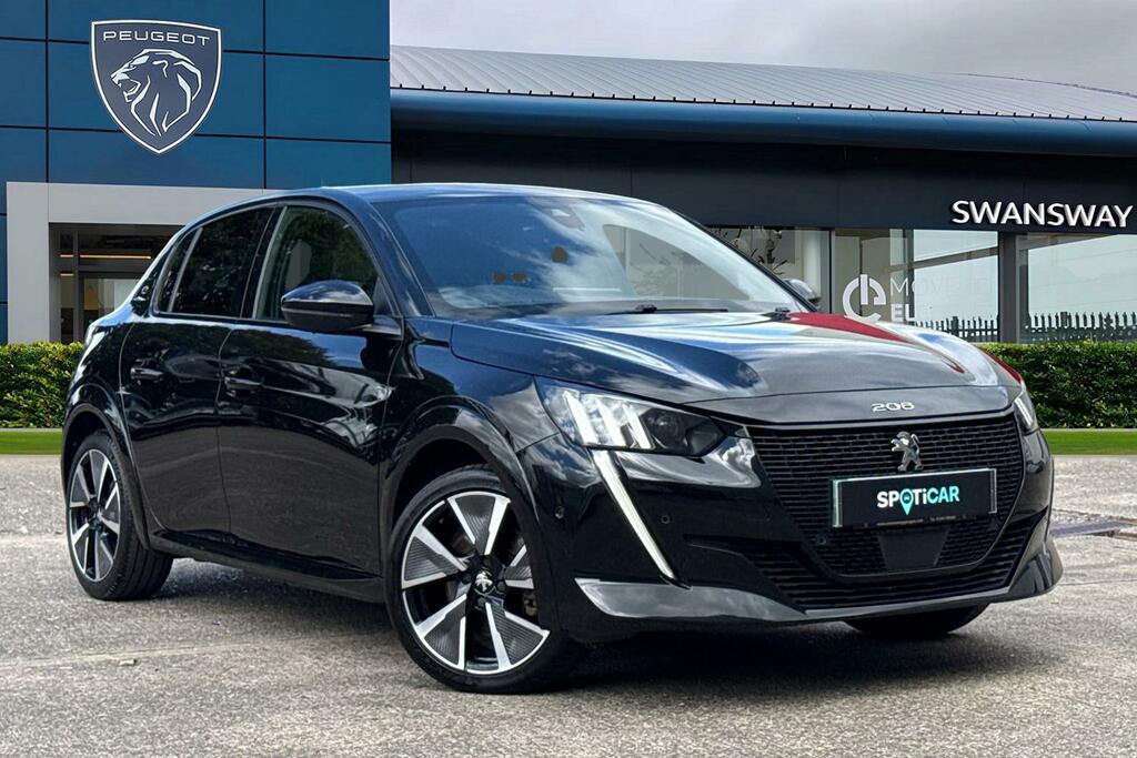 Peugeot e-208 50Kwh Gt Premium Hatchback 136 Black