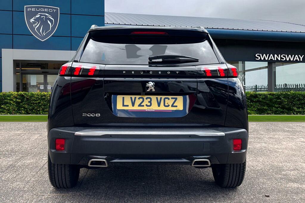 Peugeot 2008 1.2 Puretech Allure Premium Eat Euro 6 Ss Black #4