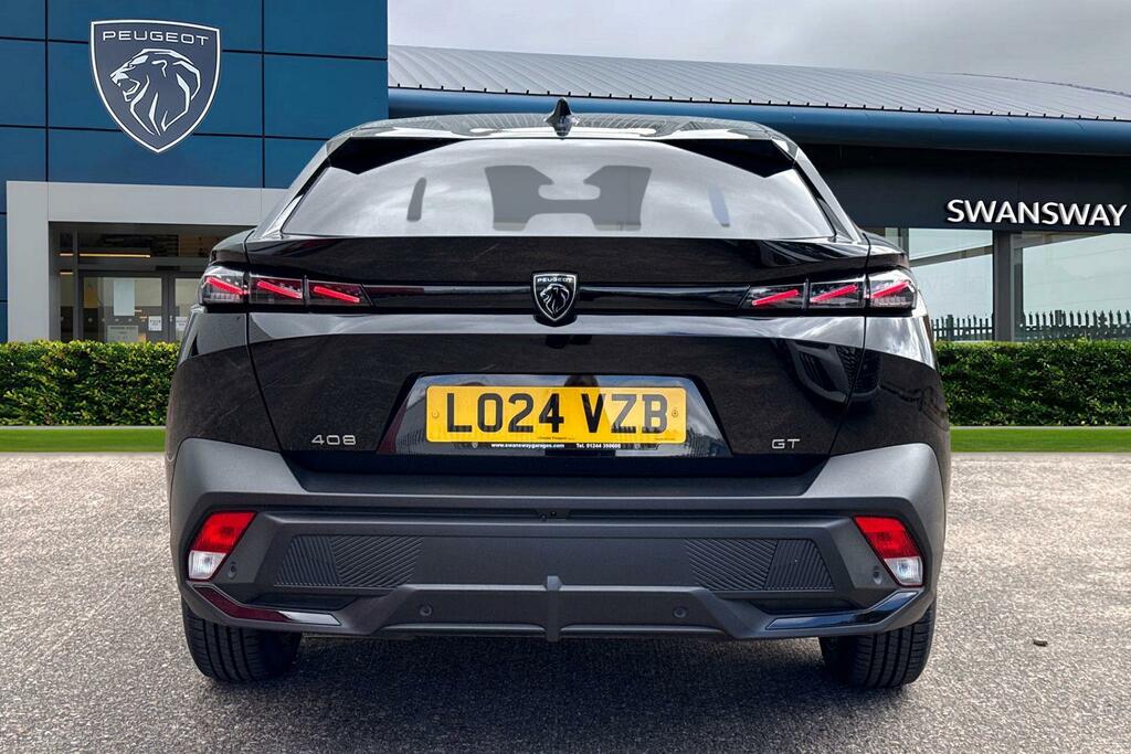 Peugeot 408 1.2 Puretech Gt Fastback Eat Euro 6 Ss Black #4