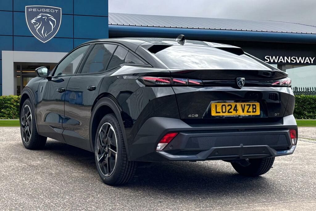 Peugeot 408 1.2 Puretech Gt Fastback Eat Euro 6 Ss Black #2