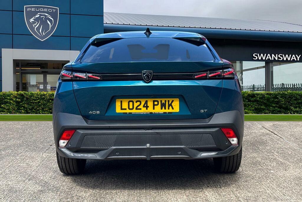Peugeot 408 1.2 Puretech Gt Fastback Eat Euro 6 Ss Blue #4