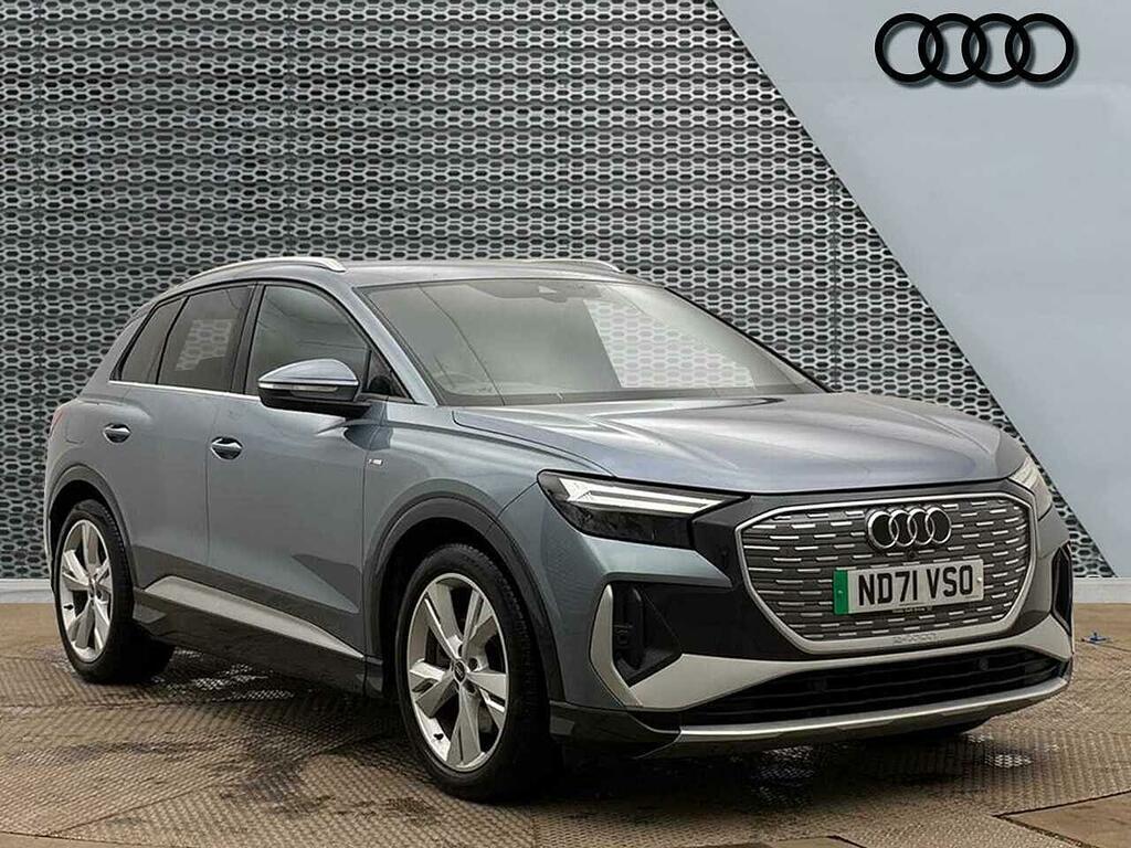 Audi Q4 E Tron Q4 S Line 40 E-tron 150,00 Kw Blue