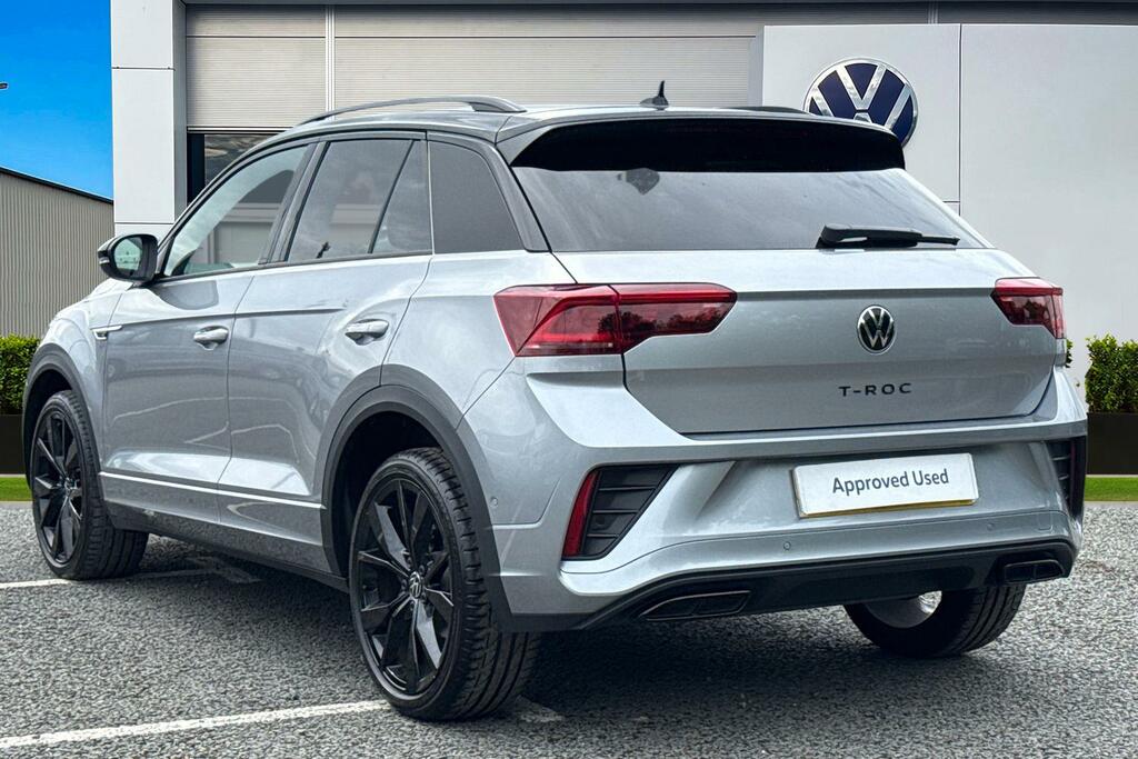 Volkswagen T-Roc 1.5 Tsi Black Edition Plus Dsg Silver #2