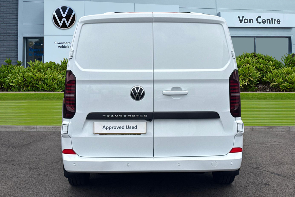 Volkswagen Transporter 2.0 Tdi 150 Commerce Pro Van White #4