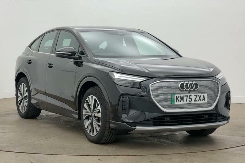 Audi Q4 E Tron 150Kw 40 63Kwh Sport Leather Black