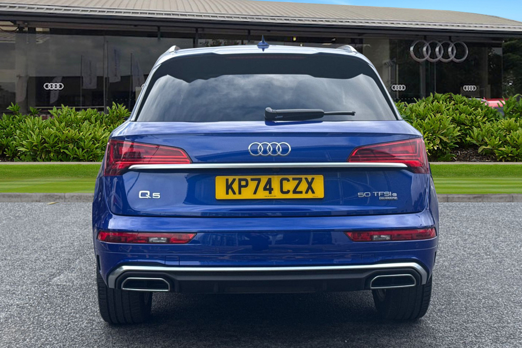 Audi Q5 S Line 50 Tfsi E Quattro 299 Ps S Tronic Blue #4