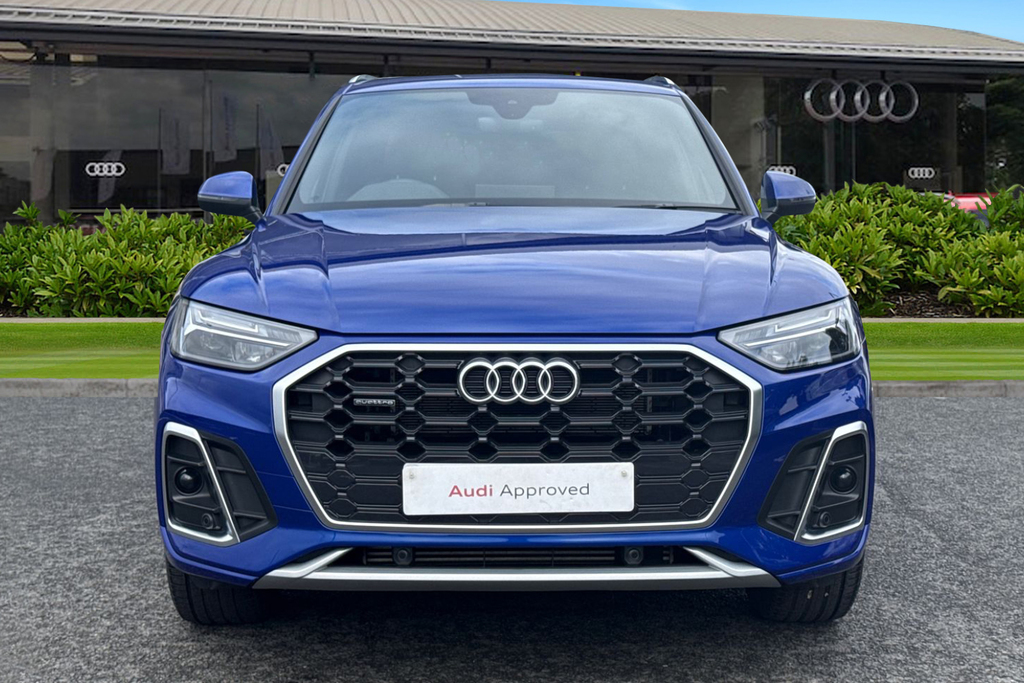 Audi Q5 S Line 50 Tfsi E Quattro 299 Ps S Tronic Blue #5