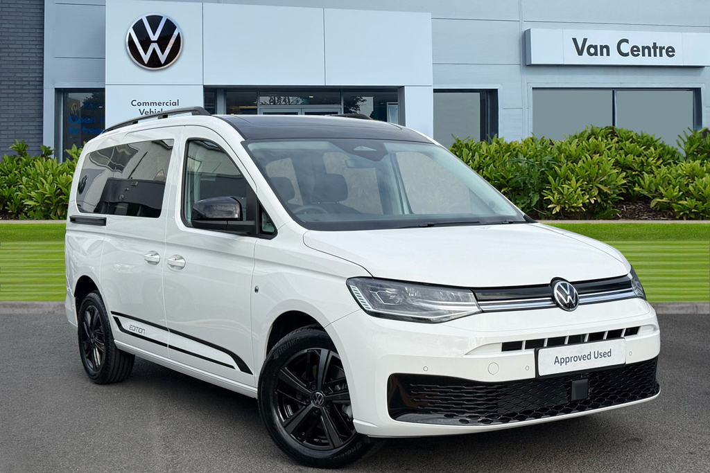 Volkswagen Caddy Maxi 2.0 Tdi 122Ps Style Edition Maxi 7 Seat Dsg 2026-D White