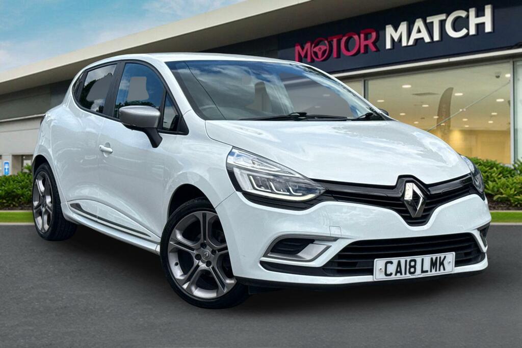 Renault Clio 0.9 Tce 90 Gt Line White