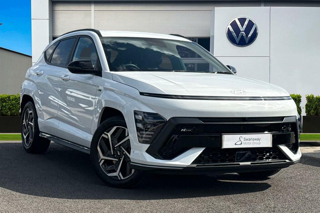 Hyundai Kona 1.6 H-gdi N Line S Dct Euro 6 Ss White