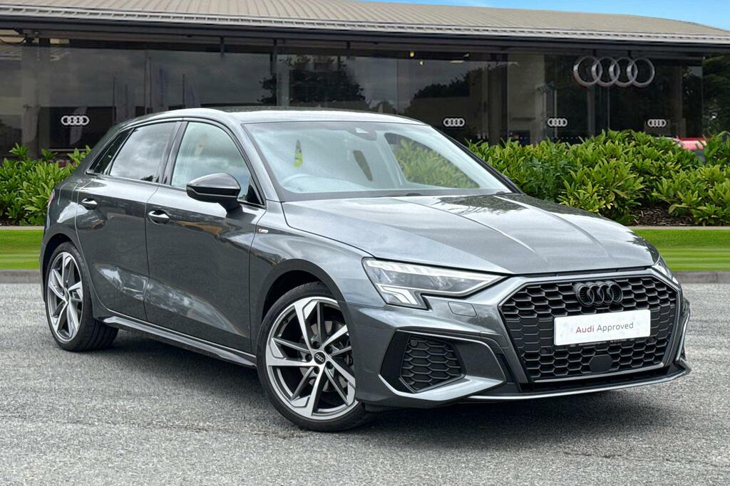 Audi A3 Black Edition 35 Tfsi 150 Ps 6-Speed Grey