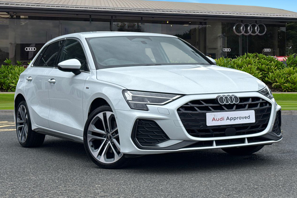 Audi A3 S Line Tfsi E 204 Ps S Tronic White