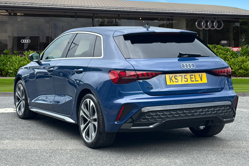 Audi A3 S Line Tdi 150 Ps S Tronic Blue #2