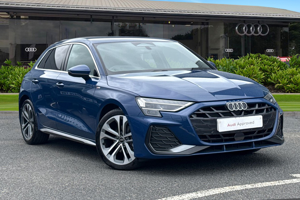 Audi A3 S Line Tdi 150 Ps S Tronic Blue