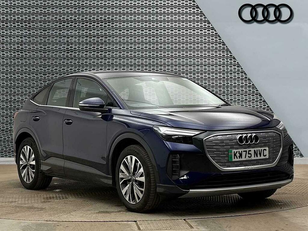 Audi Q4 E Tron Q4 Sportback Sport 40 E-tron 150,00 Kw Blue