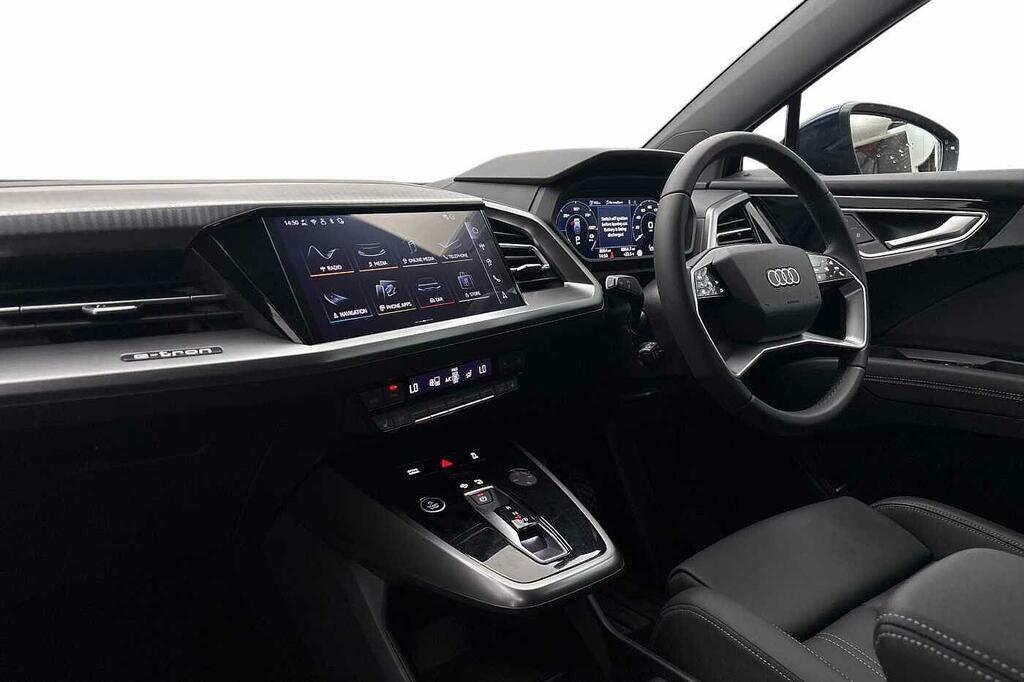 Audi Q4 E Tron Q4 Sportback Sport 40 E-tron 150,00 Kw Blue #2