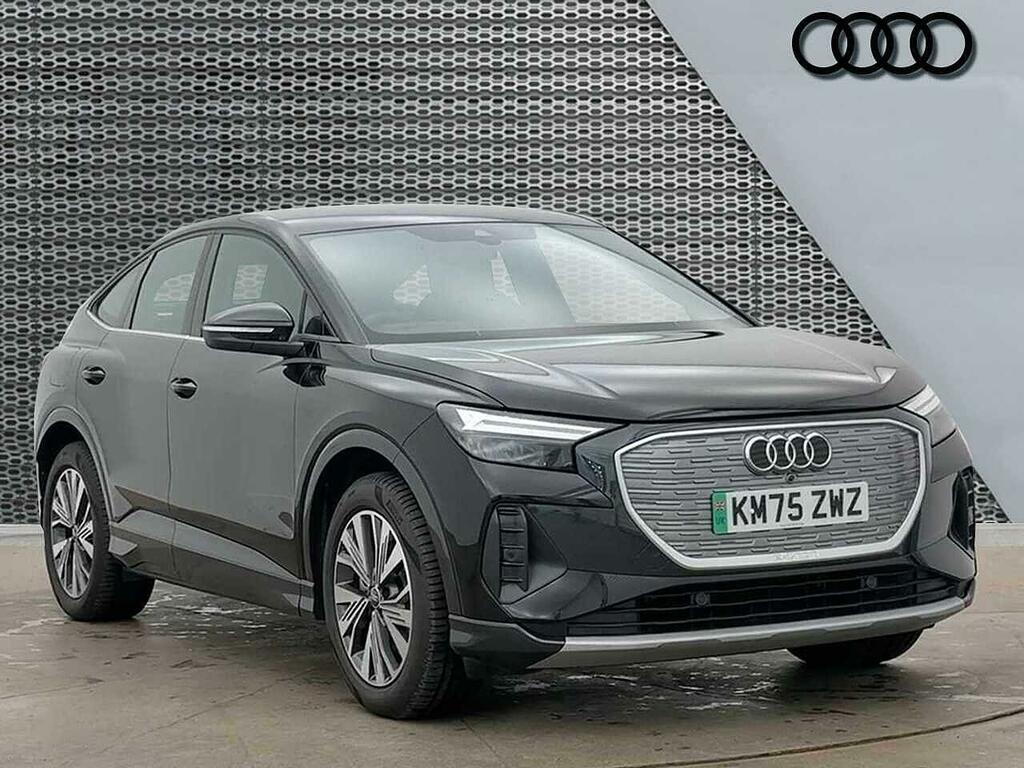 Audi Q4 E Tron Q4 Sportback Sport 40 E-tron 150,00 Kw Black