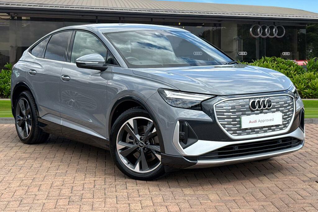 Audi Q4 E Tron Q4 Sportback S Line 45 E-tron 210,00 Kw Grey