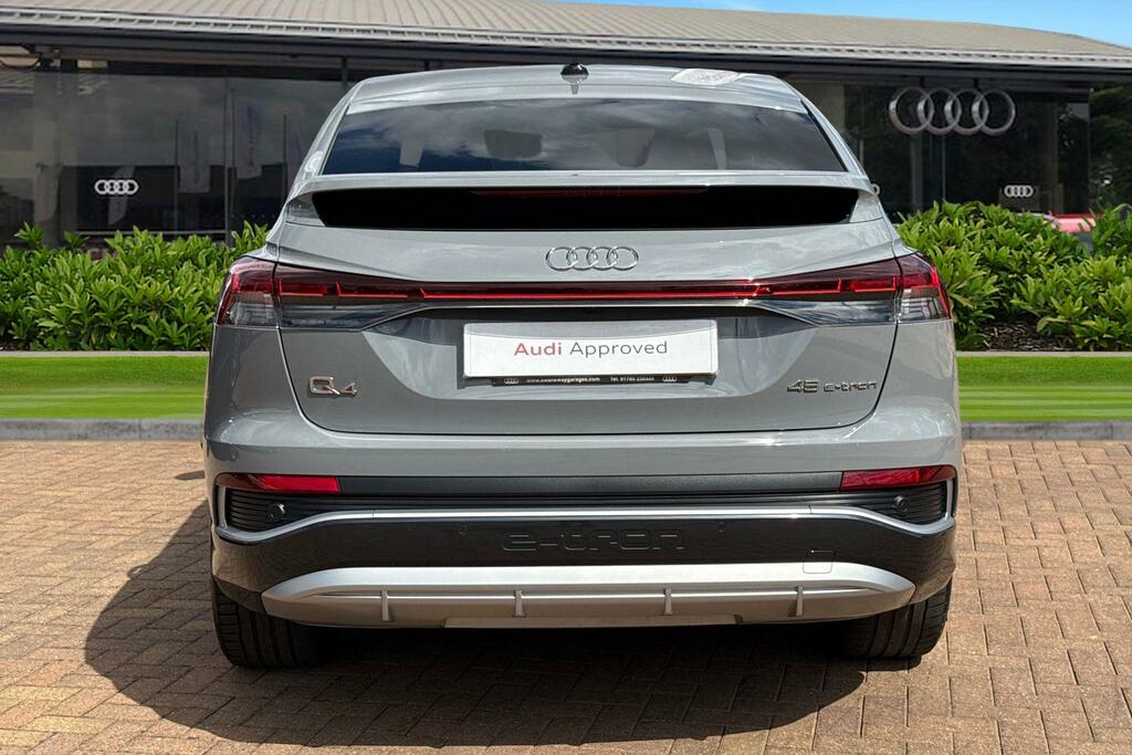 Audi Q4 E Tron Q4 Sportback S Line 45 E-tron 210,00 Kw Grey #4