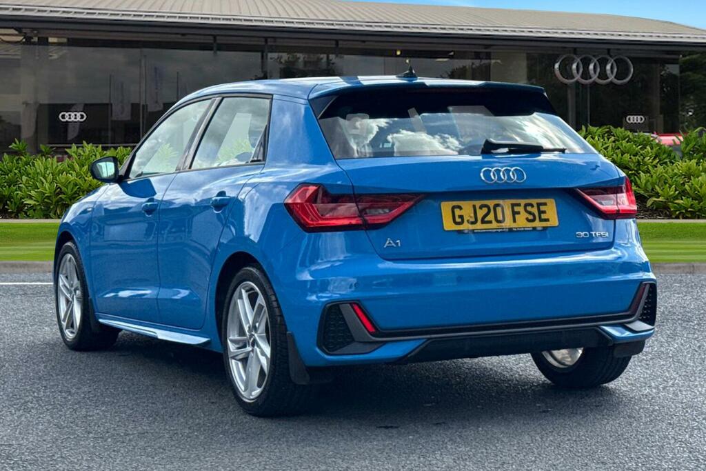 Audi A1 30 Tfsi S Line Blue #2